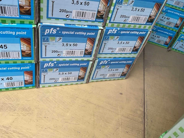 16 x dozen hardhout schroeven - afbeelding 4 van  7