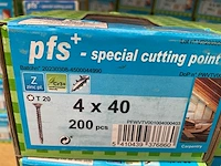 16 x dozen hardhout schroeven - afbeelding 2 van  6