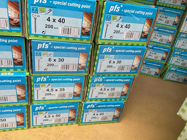 16 x dozen hardhout schroeven - afbeelding 6 van  6