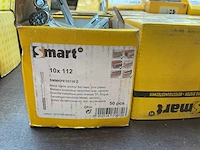 16 x dozen metalen kozijnpluggen; pluggen - afbeelding 2 van  8