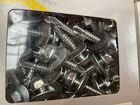 16 x dozen zelborende schroeven met afdekplaatje - afbeelding 4 van  8