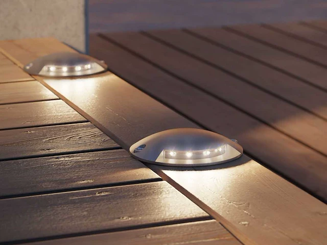 16 x forlight led grond spot zilver - afbeelding 1 van  8