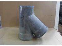 16 x funke pvc y-stuk 45° 200/200x4,9