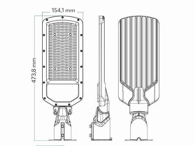 16 x g-tec dak pro 100 straatlantaarn led lampen - afbeelding 8 van  13