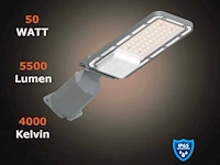 16 x g-tec dak pro 50 straatlantaarn led lampen 4000k