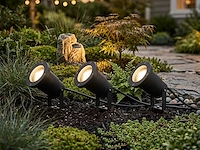 16 x gt dago focus tuin grond spots zwart