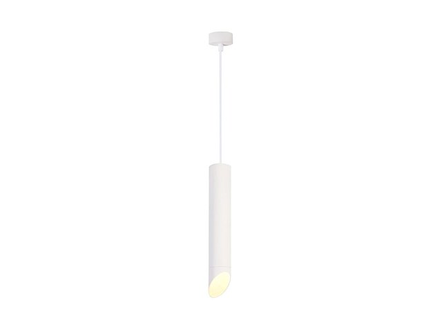 16 x gu10 decoratief hanglamp cilinder zand wit 30cm - afbeelding 2 van  3
