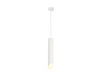 16 x gu10 decoratief hanglamp cilinder zand wit 30cm - afbeelding 2 van  3