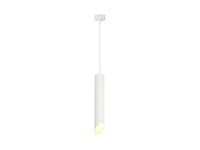 16 x gu10 decoratief hanglamp cilinder zand wit 30cm - afbeelding 2 van  3