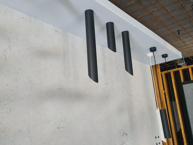 16 x gu10 opbouw design armatuur cilinder zand zwart 22cm - afbeelding 7 van  9
