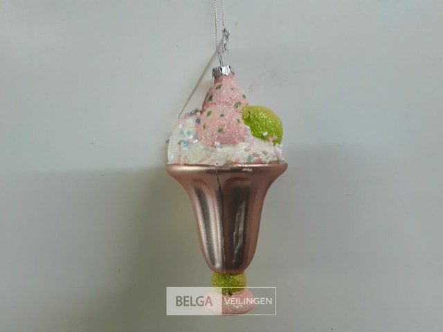 16 x hangdeco pvc ijsje 14 cm - afbeelding 3 van  3