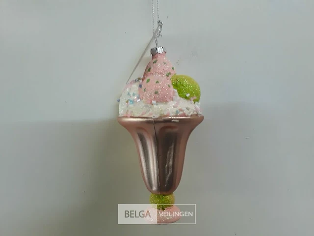 16 x hangdeco pvc ijsje 14 cm - afbeelding 3 van  3