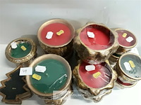 16 x kaars in potje mix - afbeelding 3 van  3