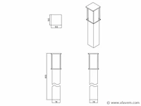 16 x keni 80 buiten lamp zwart - afbeelding 4 van  8