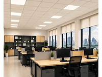 16 x led paneel 45w – 4200k neutraal wit - 595x595mm – ip20 – galaksi - afbeelding 1 van  5