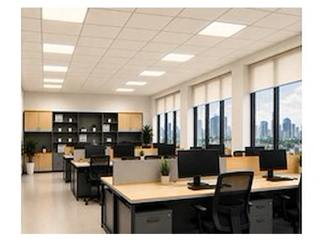 16 x led paneel 45w – 4200k neutraal wit - 595x595mm – ip20 – galaksi - afbeelding 1 van  6