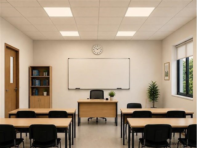 16 x led paneel 45w – 4200k neutraal wit - 595x595mm – ip20 – galaksi - afbeelding 3 van  5