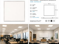 16 x led paneel 45w – 4200k neutraal wit - 595x595mm – ip20 – galaksi - afbeelding 5 van  5