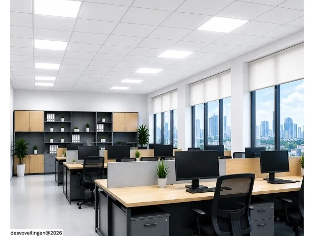 16 x led paneel 45w – 6400k koud wit - 595x595mm – ip20 – galaksi - afbeelding 2 van  6