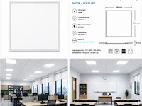 16 x led paneel 45w – 6400k koud wit - 595x595mm – ip20 – galaksi - afbeelding 6 van  6