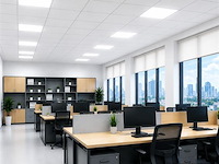 16 x led paneel 45w – 6400k koud wit - 595x595mm – ip20 – galaksi - afbeelding 1 van  5
