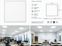 16 x led paneel 45w – 6400k koud wit - 595x595mm – ip20 – galaksi - afbeelding 6 van  6