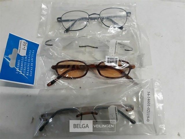 16 x leesbril mix sterkte en modellen - afbeelding 3 van  3