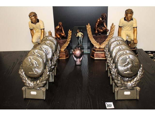16 x petanquetrofee - afbeelding 1 van  3