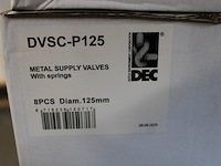 16 x pulsie ventiel met klemveren ø125 - afbeelding 1 van  2