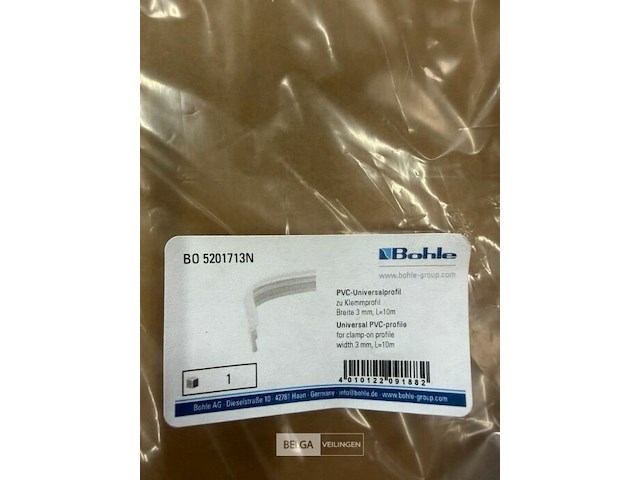 16 x pvc universieelprofiel - afbeelding 2 van  2