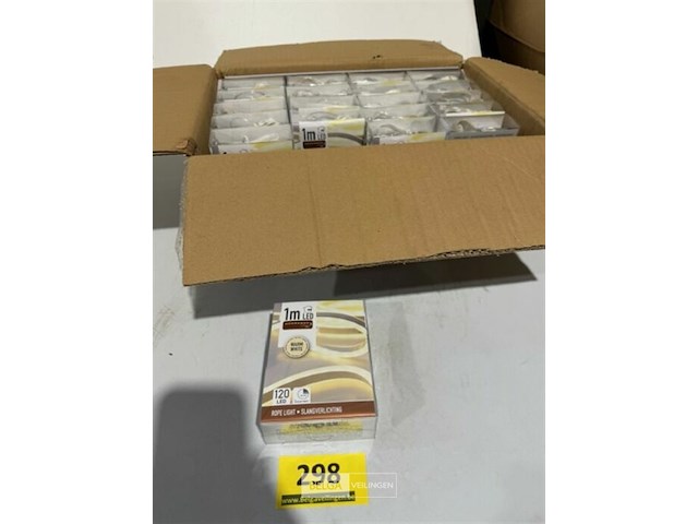 16 x slangverlichting 1m warm white 120 led met timer - afbeelding 3 van  3