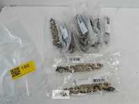 16 x sleutelplaat zamak verbronsd 13,5 cm - afbeelding 2 van  3