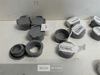 16 x stop 32 mm pvc lijmverbinding - afbeelding 3 van  3