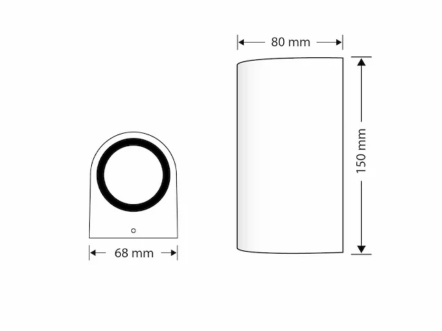 16 x tallight 2.0 buitenarmatuur zwart - afbeelding 6 van  7