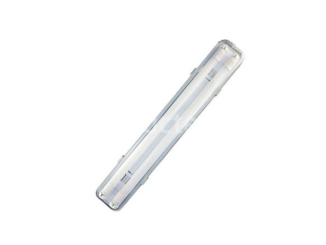 16 x tl dubbele frames 120 cm – ip65 waterdicht – fluorescerende behuizing - afbeelding 4 van  6