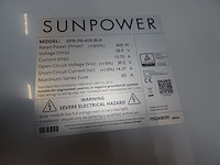 16 x zonnepaneel sunpower p3 405 (6.480 wp) - afbeelding 4 van  5