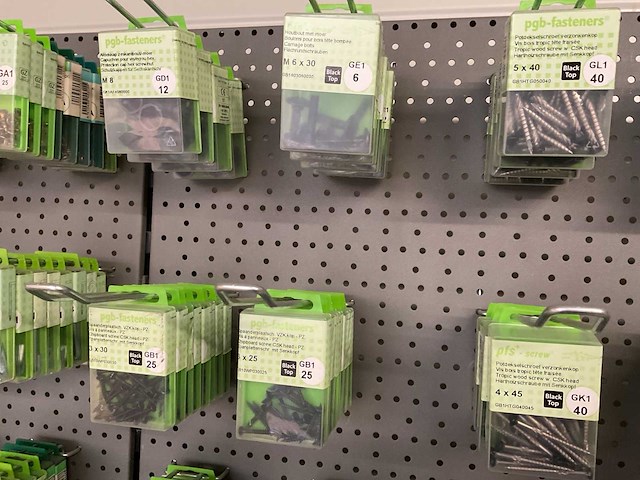 160 blisters bevestigingsmaterialen - afbeelding 2 van  11