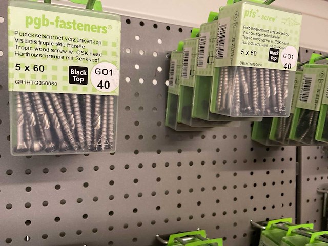 160 blisters bevestigingsmaterialen - afbeelding 9 van  11