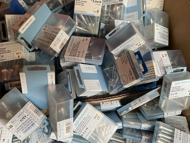 160 blisters bouten rivet nagels - afbeelding 5 van  9