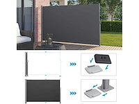 160 x 350 cm (h x w), zijluifel voor balkon en terras - afbeelding 5 van  7