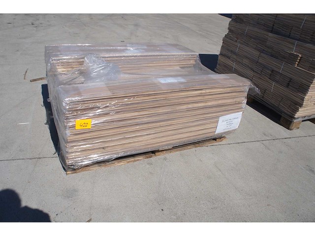 16,05 m² massief eiken parket 20mm clay oil - afbeelding 3 van  6