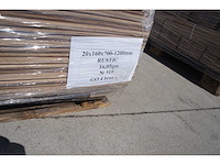16,05 m² massief eiken parket 20mm clay oil - afbeelding 4 van  6