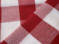 160x professionele horeca theedoek acr triple star, rood - afbeelding 4 van  4