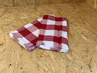 160x professionele horeca theedoek acr triple star, rood - afbeelding 1 van  4