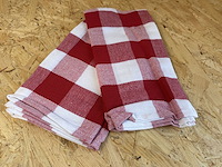 160x professionele horeca theedoek acr triple star, rood - afbeelding 3 van  4