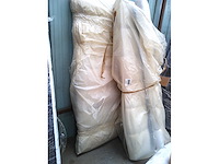 160x200 bed met opbergruimte - beige fluweel - afbeelding 7 van  8