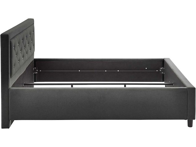 160x200 gestoffeerd bed met diamant - afbeelding 5 van  8