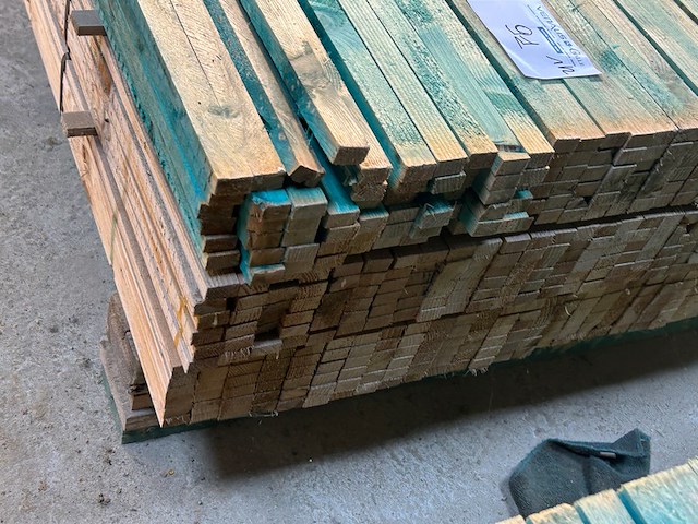 1640 geïmpregneerd latten - afbeelding 1 van  1