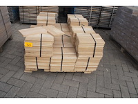 16,56 m² massief eiken visgraatparket 21mm - afbeelding 4 van  5