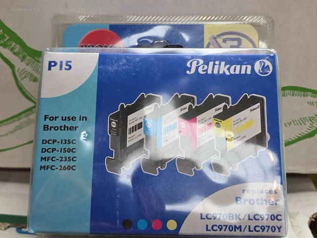 (165x) inktpatronen voor printers pelikan p15 - afbeelding 1 van  4